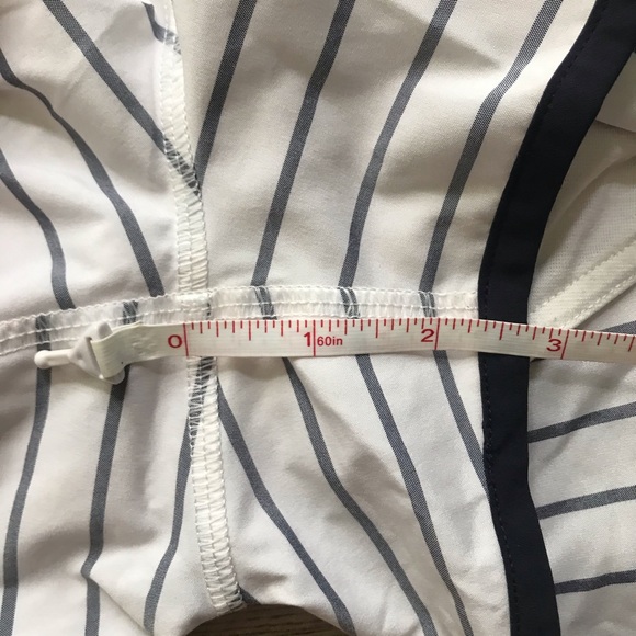 Lululemon Speed Shorts - Quiet Stripe - Picture 6 of 7